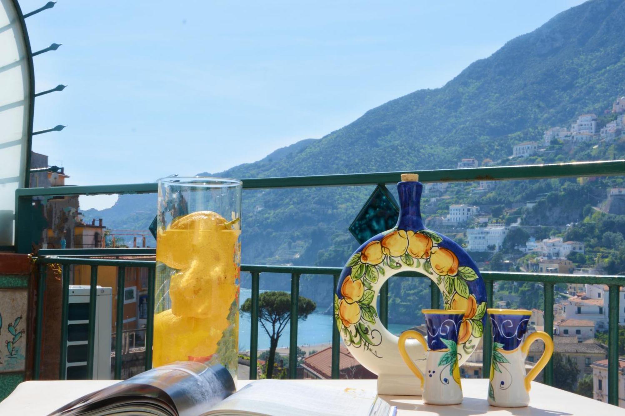 Апартаменты Panoramic Flat Amalfi Coast - Sea View 1 Виетри Экстерьер фото