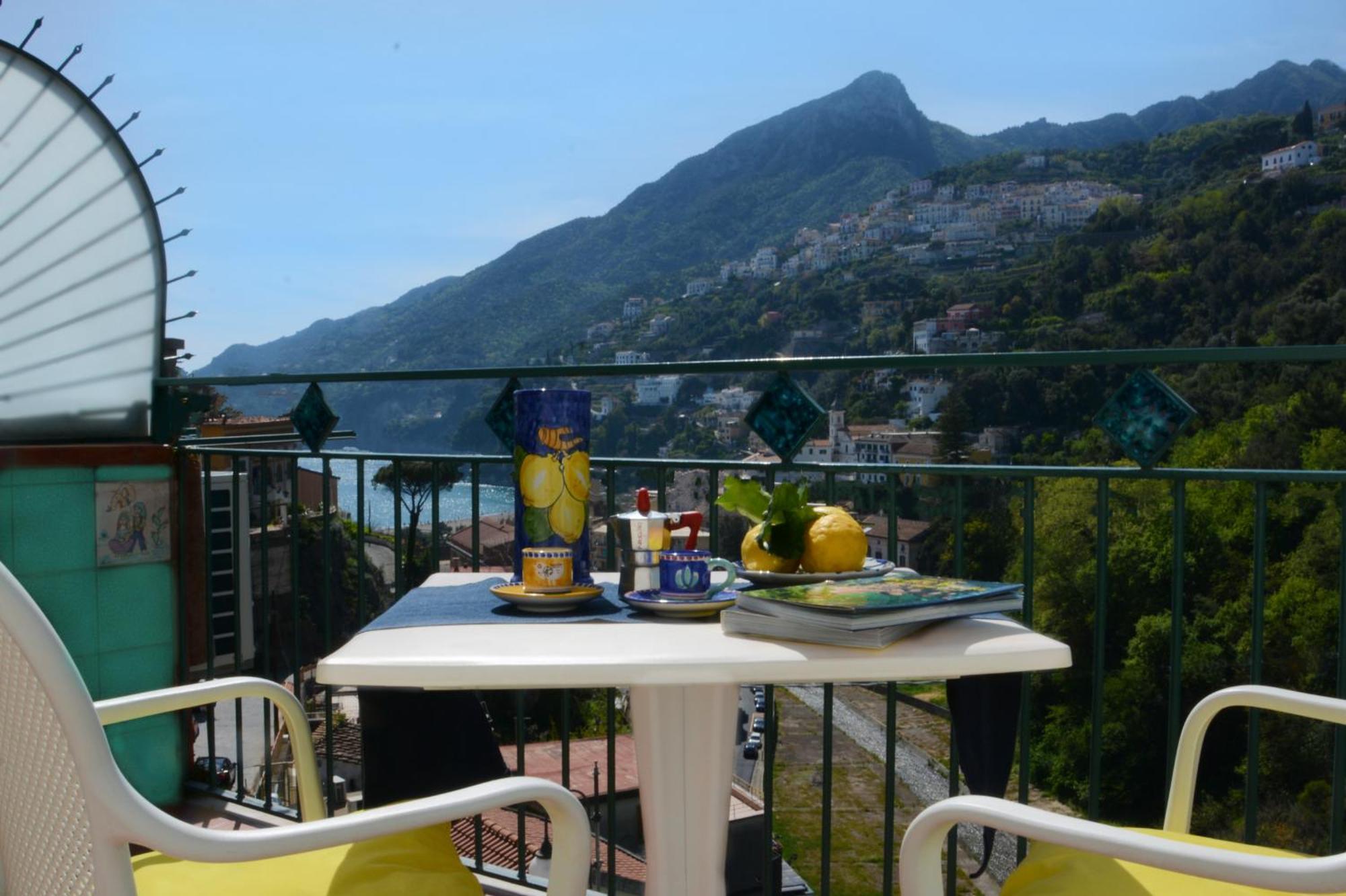 Апартаменты Panoramic Flat Amalfi Coast - Sea View 1 Виетри Экстерьер фото